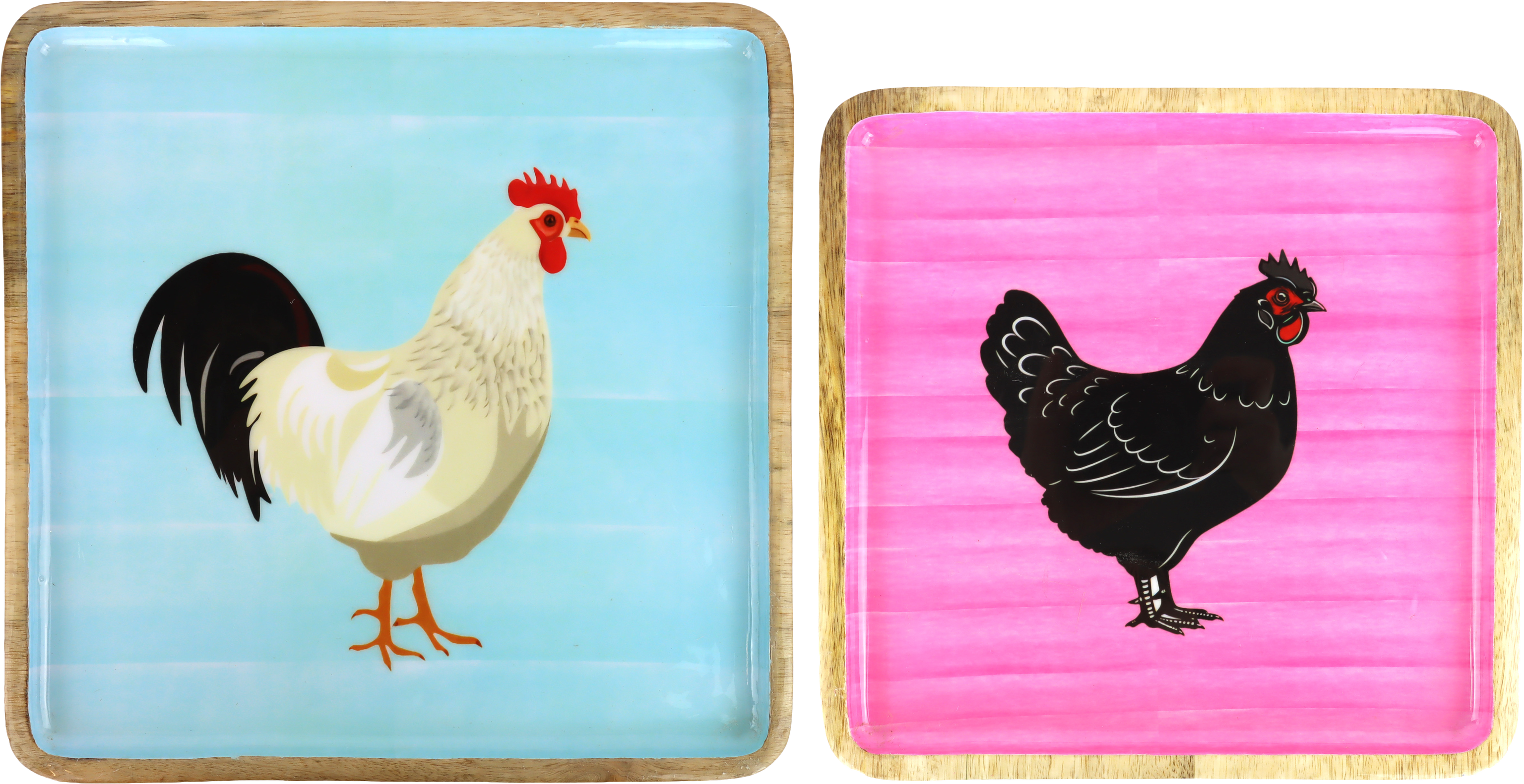 7536 PIATTI  KIKERIKI  2PZ