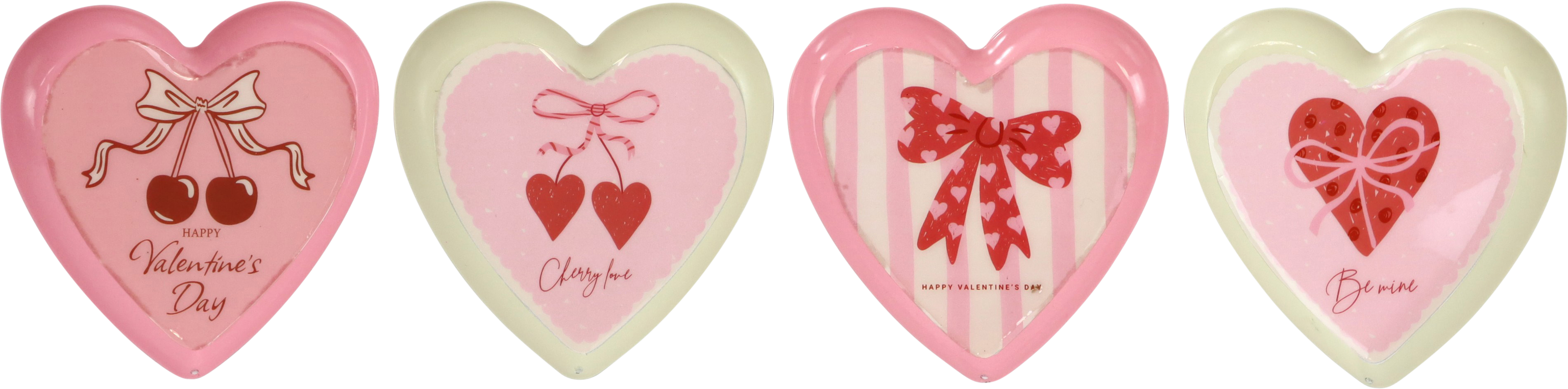 7790 PLATEAUX CŒUR SWEETHEART  4P