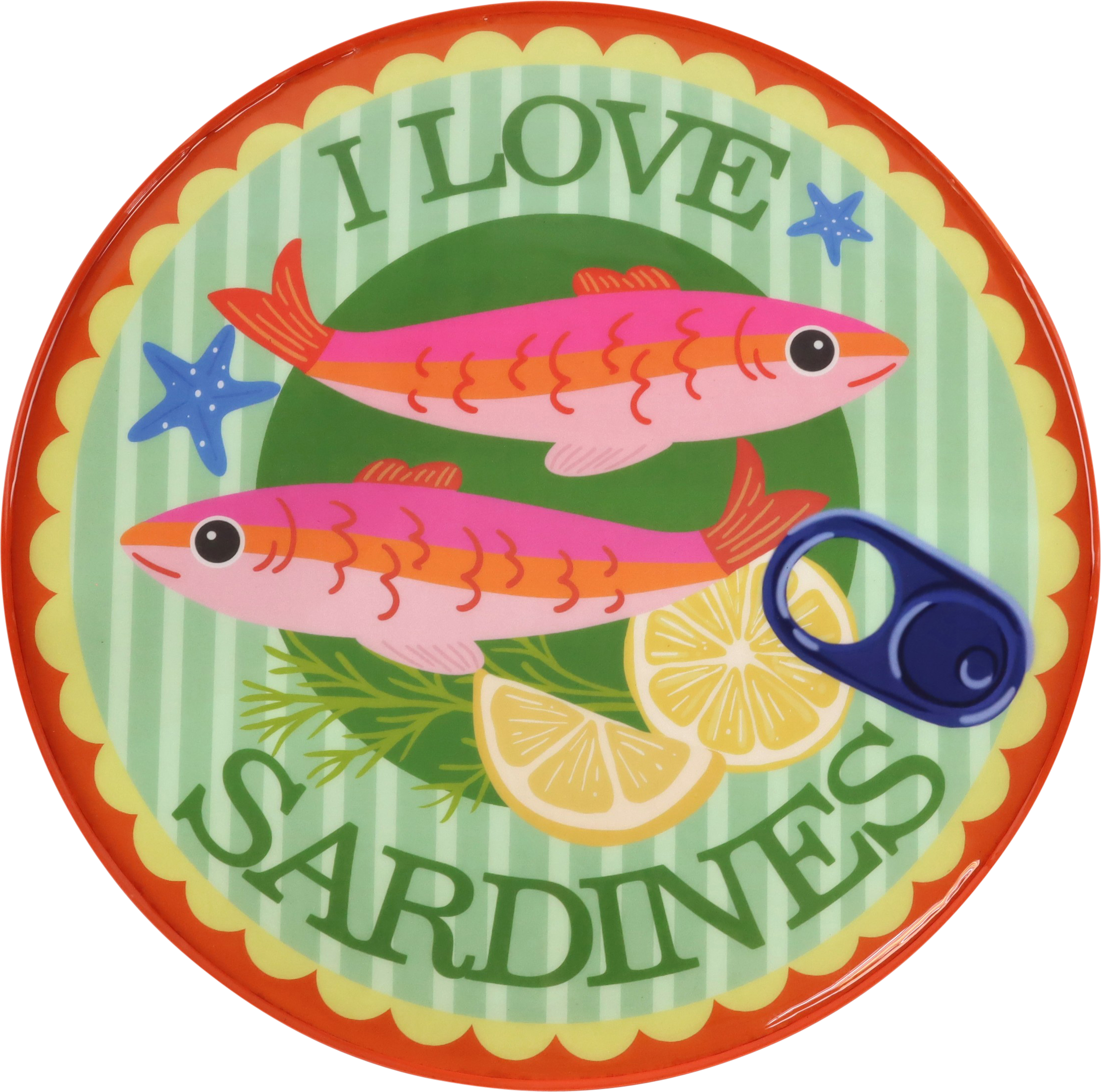 7799 PLATEAU I LOVE SARDINES
