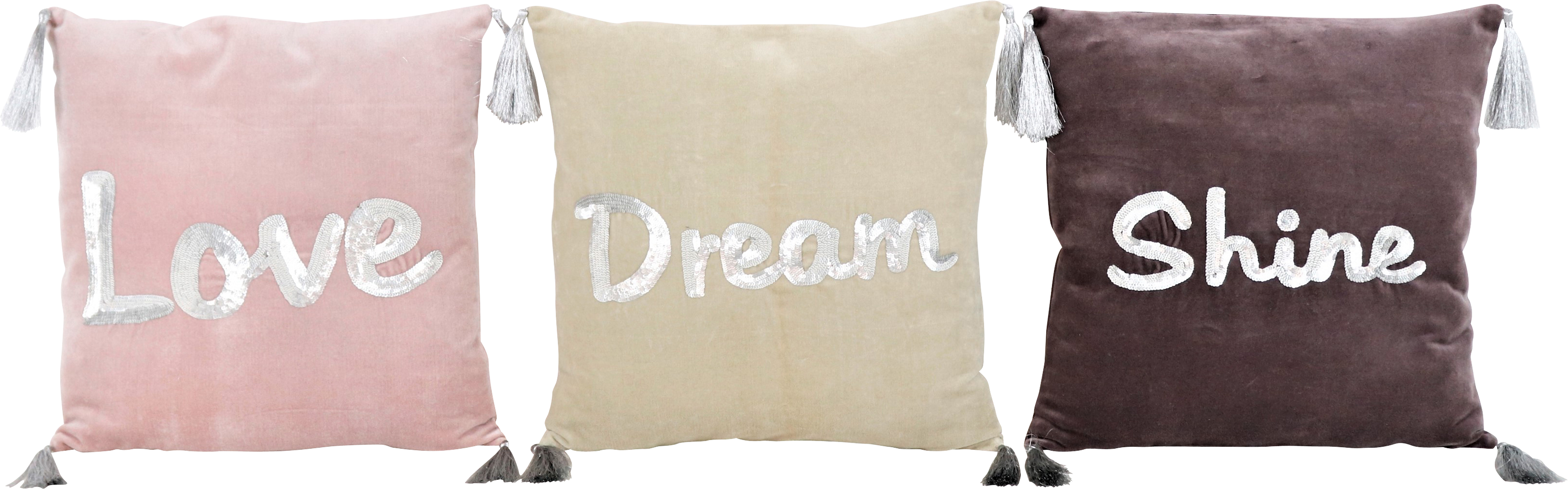 7850 HOUSSE COUSSIN  WISHES 45X45 3P