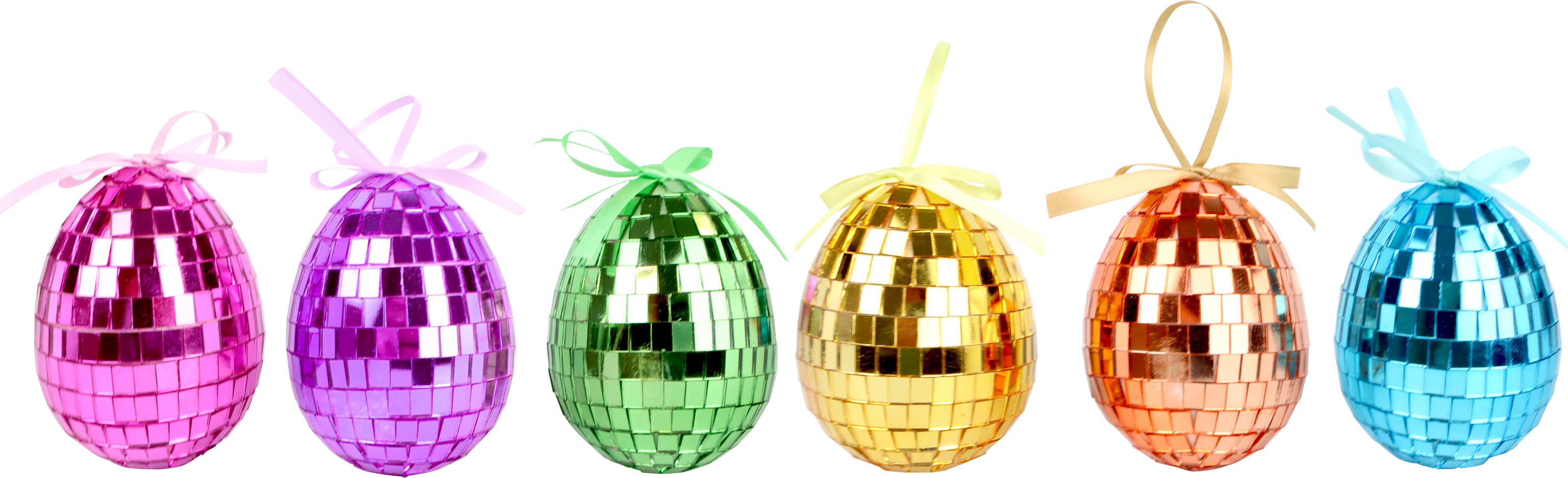 7859 MOSAICEGGS EASTER GLAM  S/6