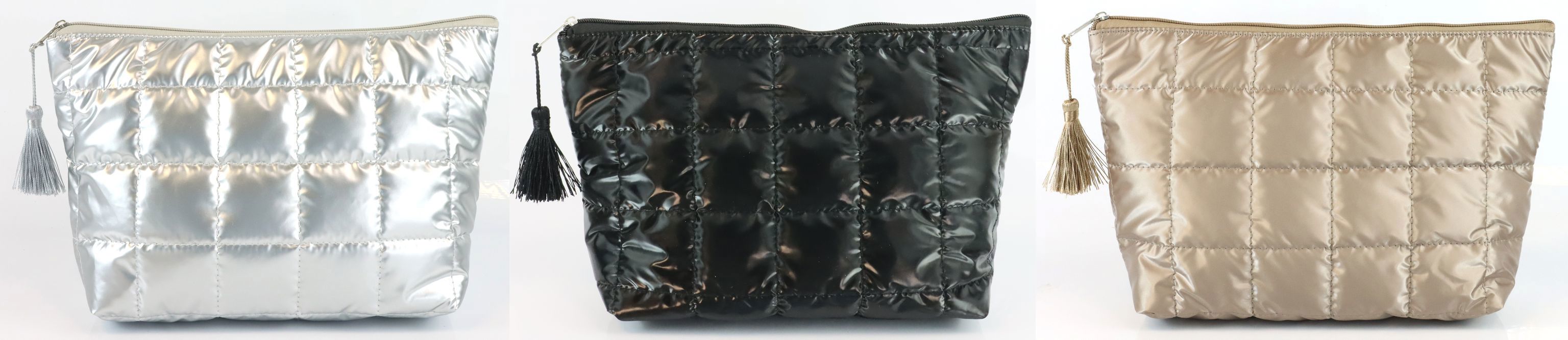 7862 COSMETICBAGS PUFF IT UP  S/3