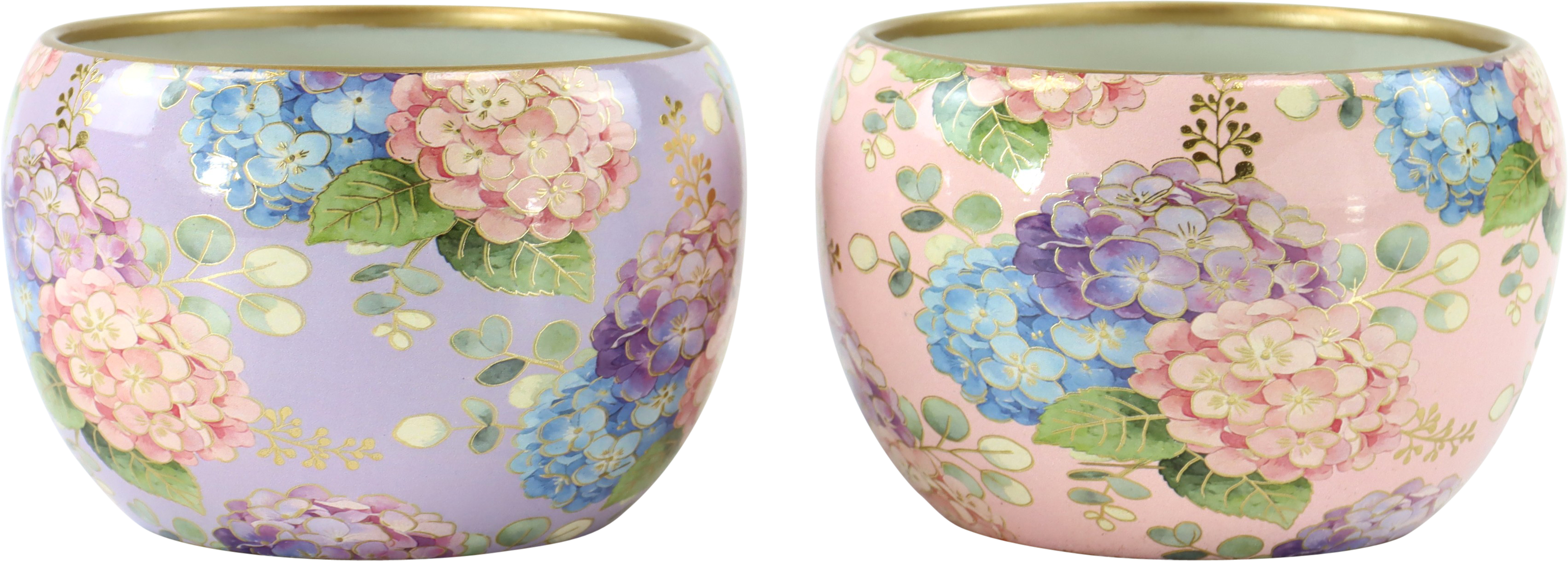 7864 CACHE-POTS BLOOMING ROMANCE  2P