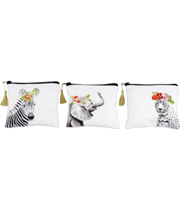 7870 POUCHES SAFARI  S/3