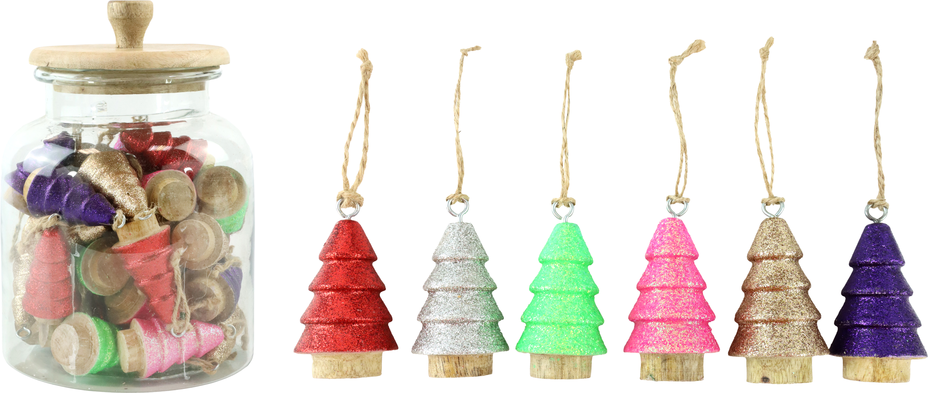 7903 ÁRBOLES BRILLANTES EN VASO S/37