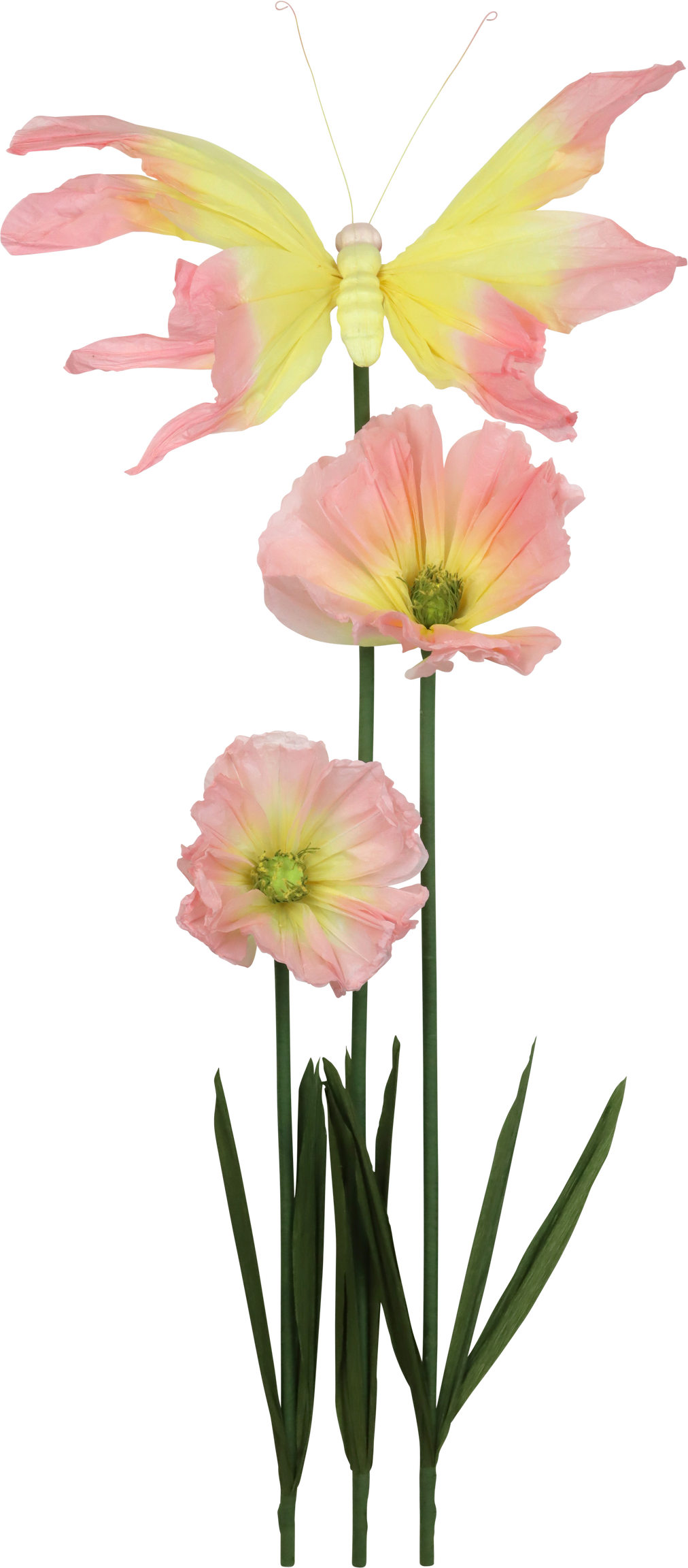 7954 FLOR GIGANTE PAPILLON  S/3