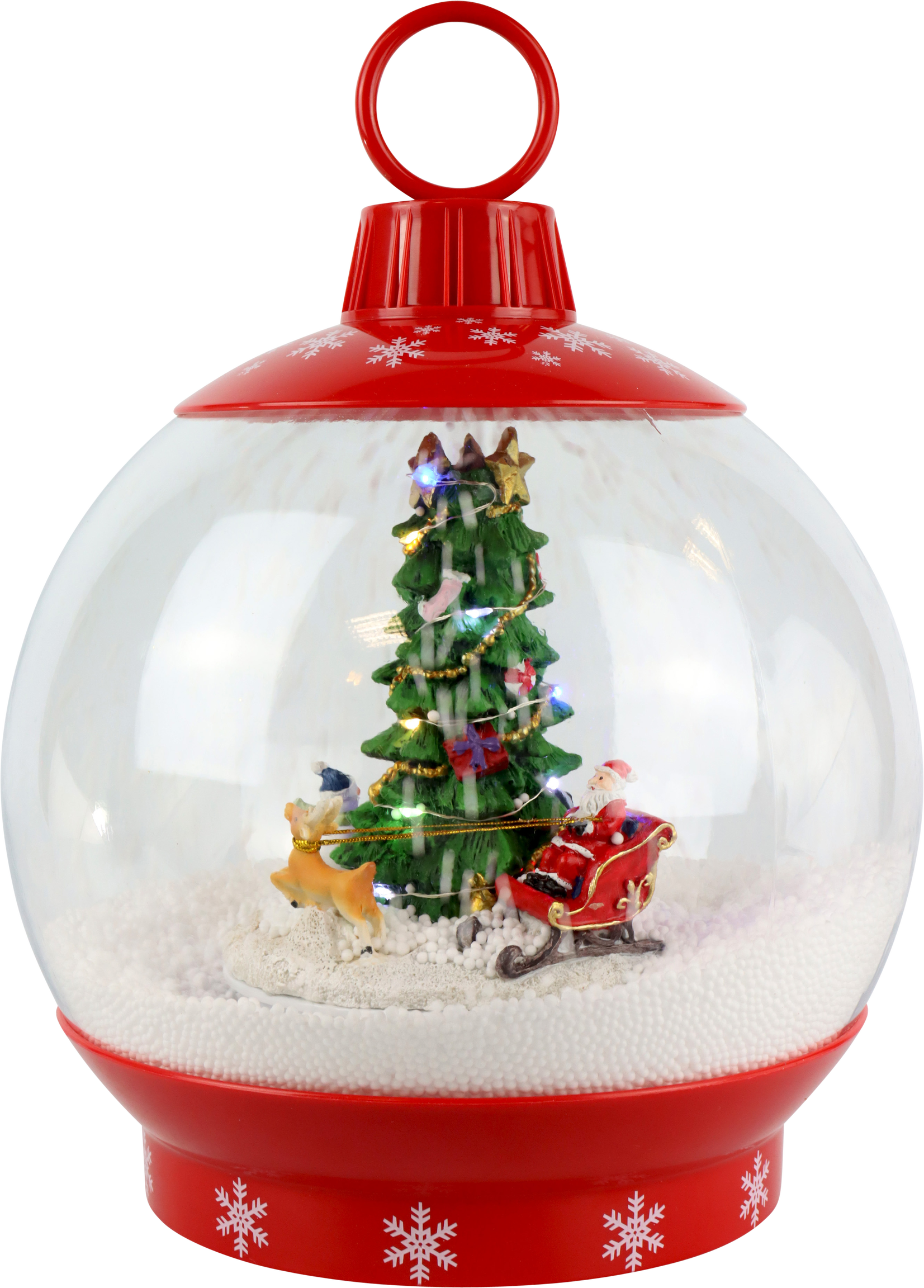 8091 SPIELUHR WEIHNACHTSSZENE