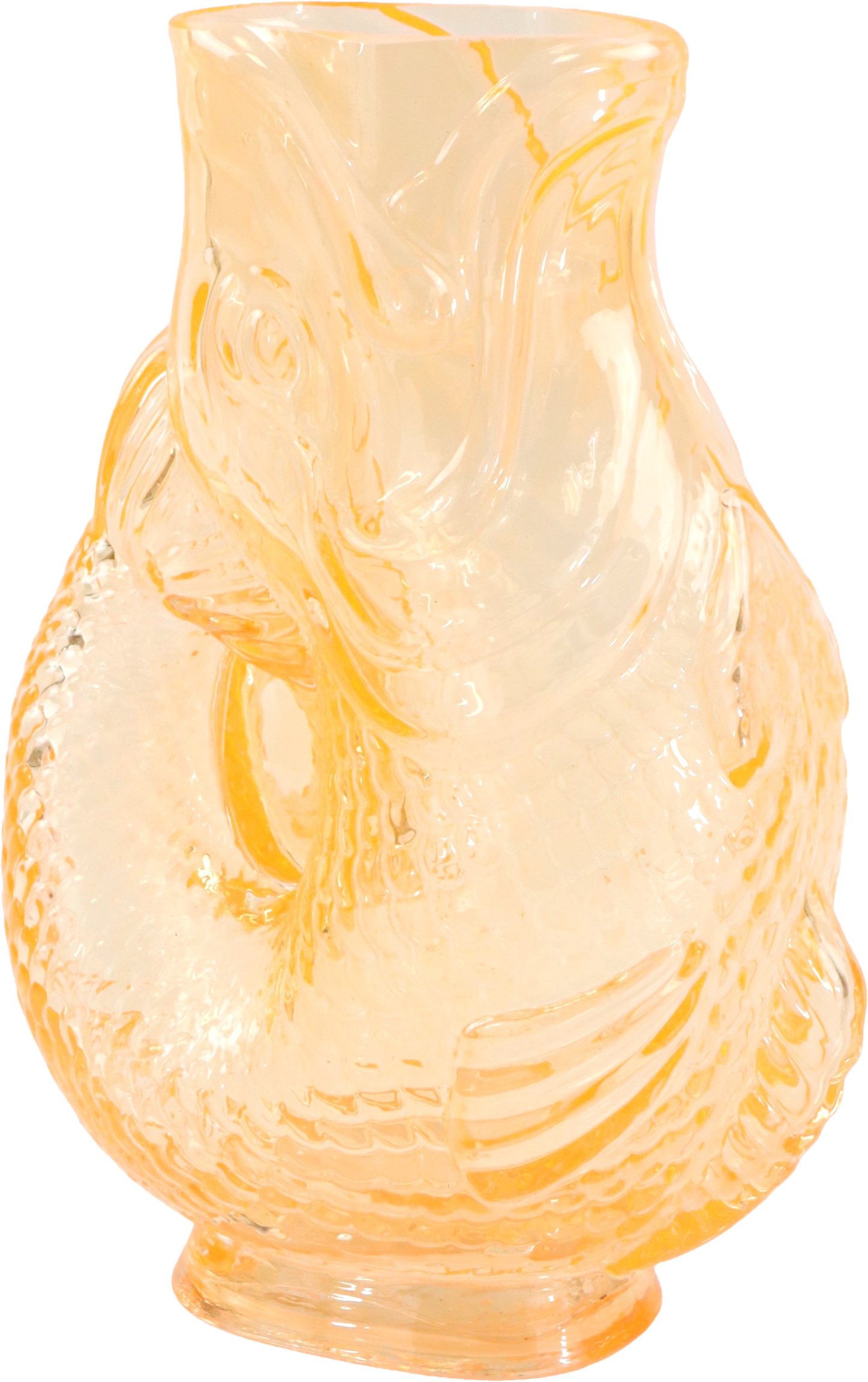 8154 VASE EN VERRE FUNKY FISH