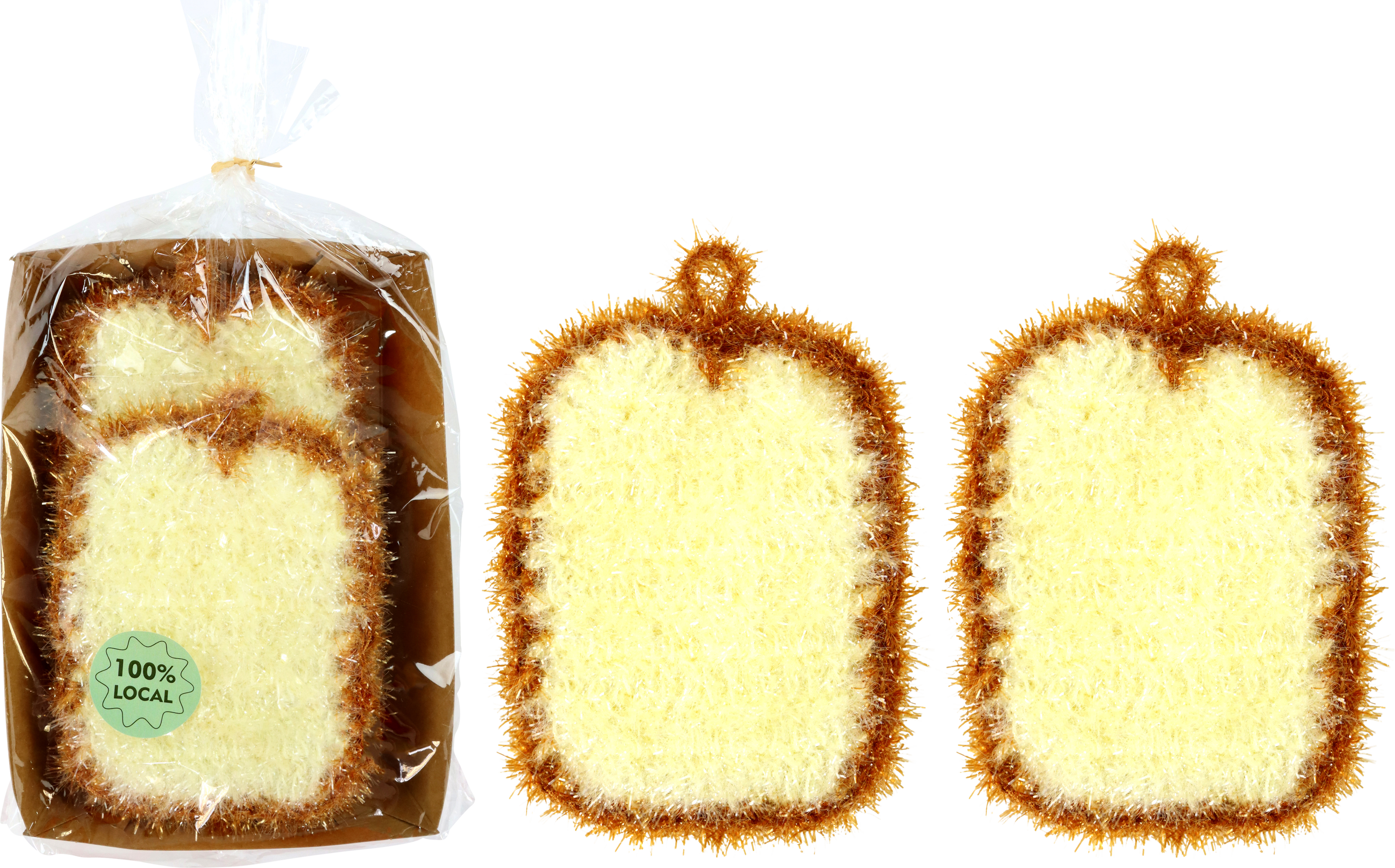 8155 SPONGE-SET TOAST  S/2