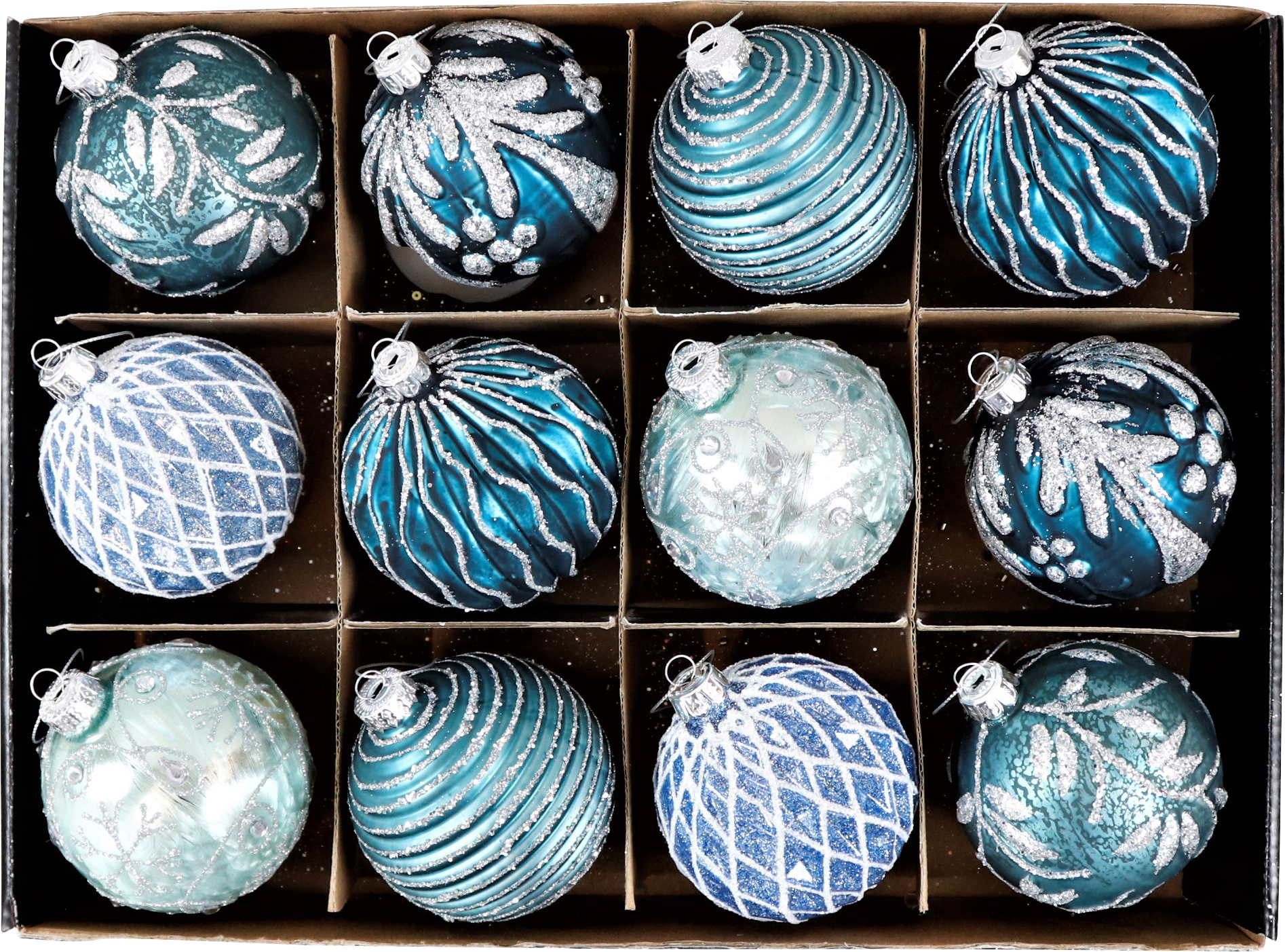 8188 BOX DISPLAY  PALLE VETRO  12PZ