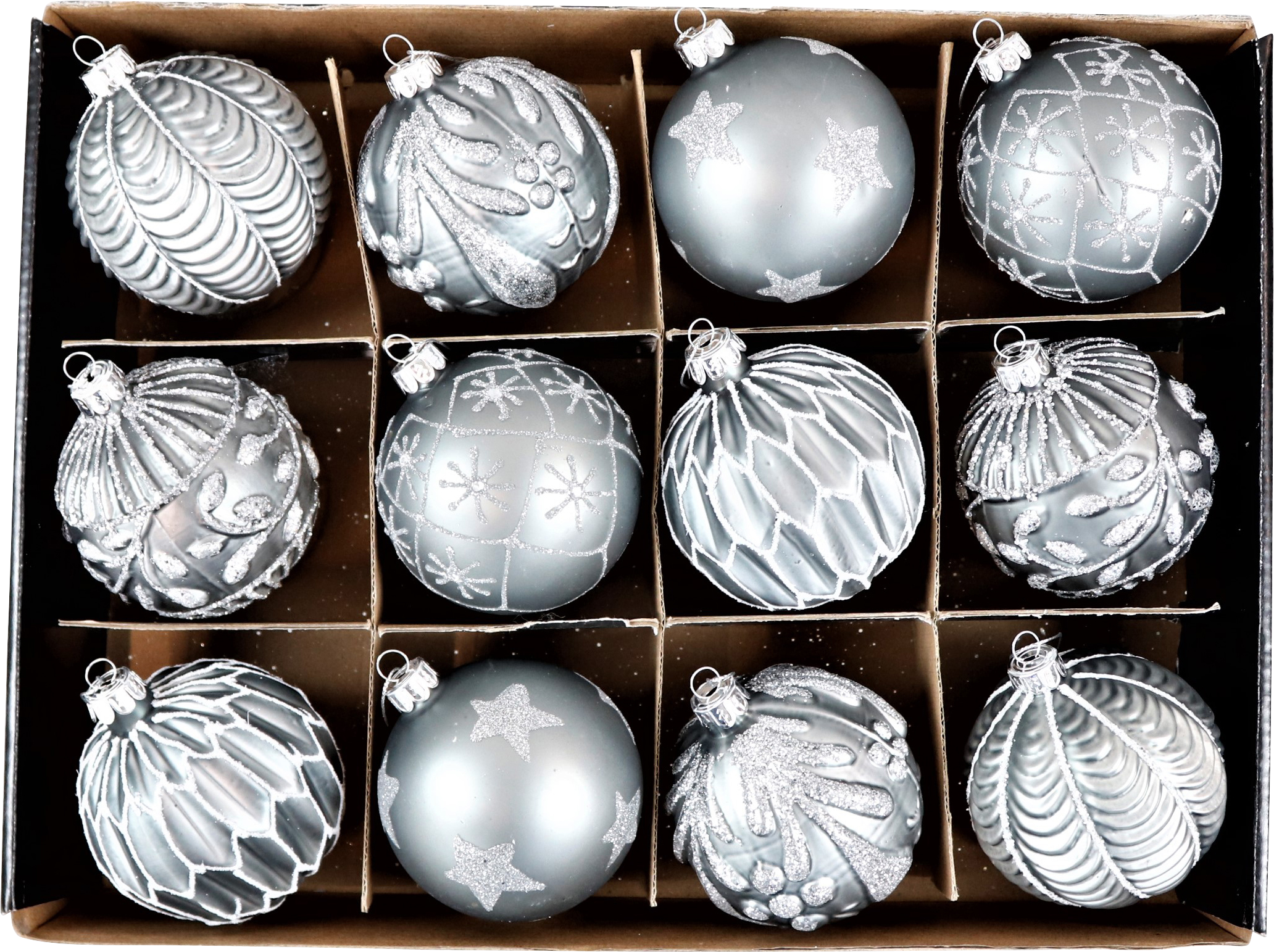 8189 BOX DISPLAY  PALLE VETRO  12PZ