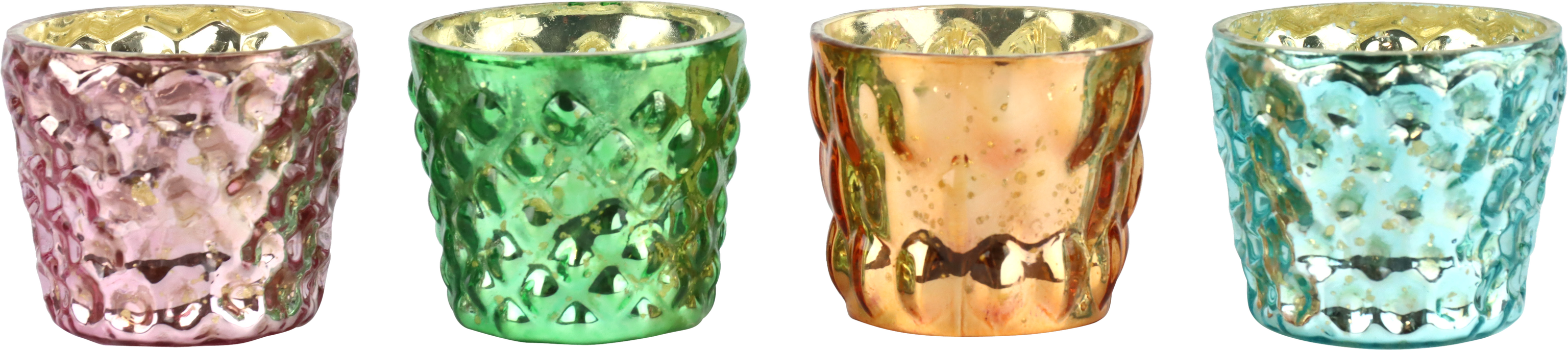 8304 CANDLELIGHTS PASTEL GLOW  S/4