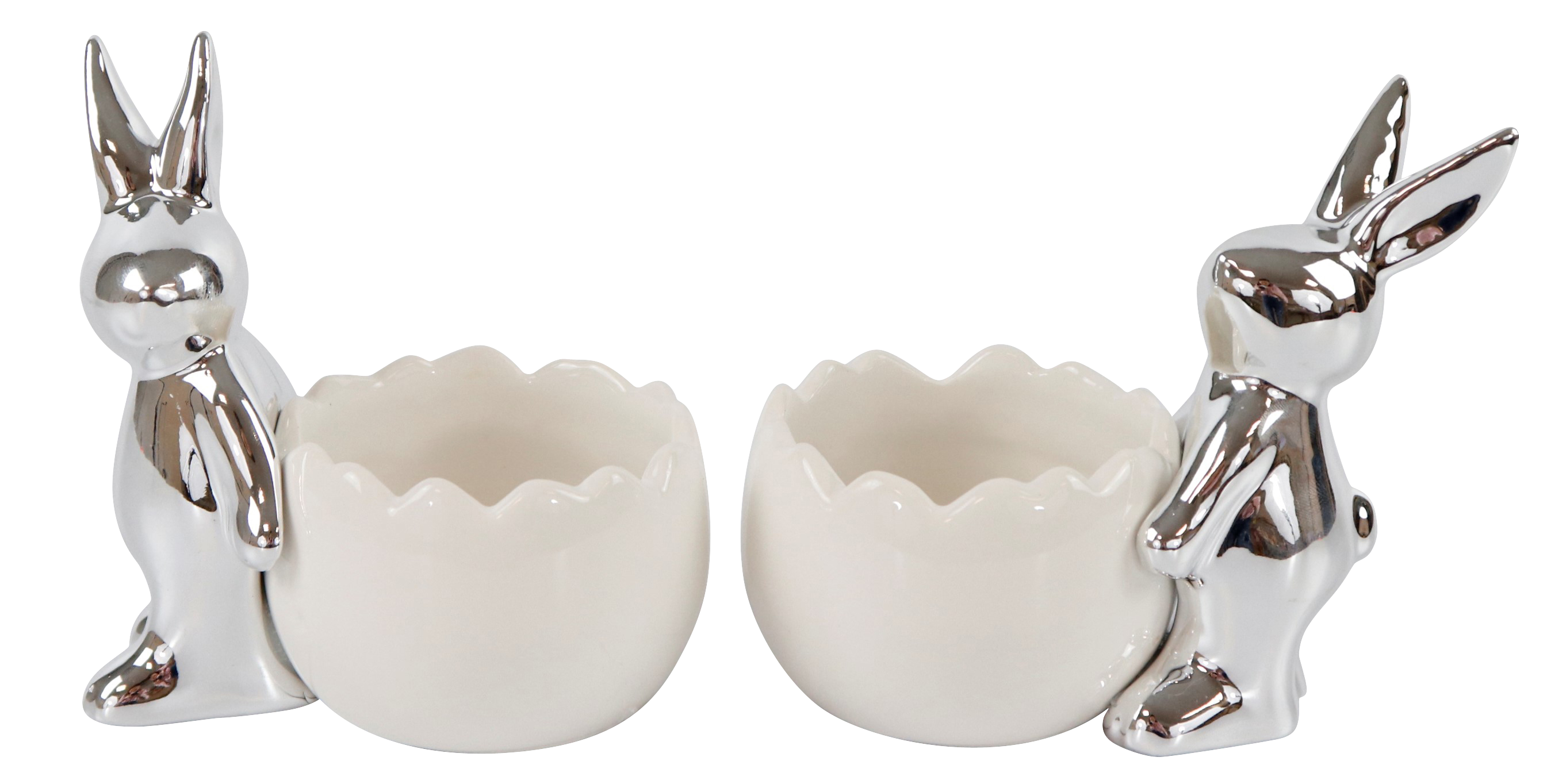 8308 EGG HOLDER SILBERGLANZ  S/2