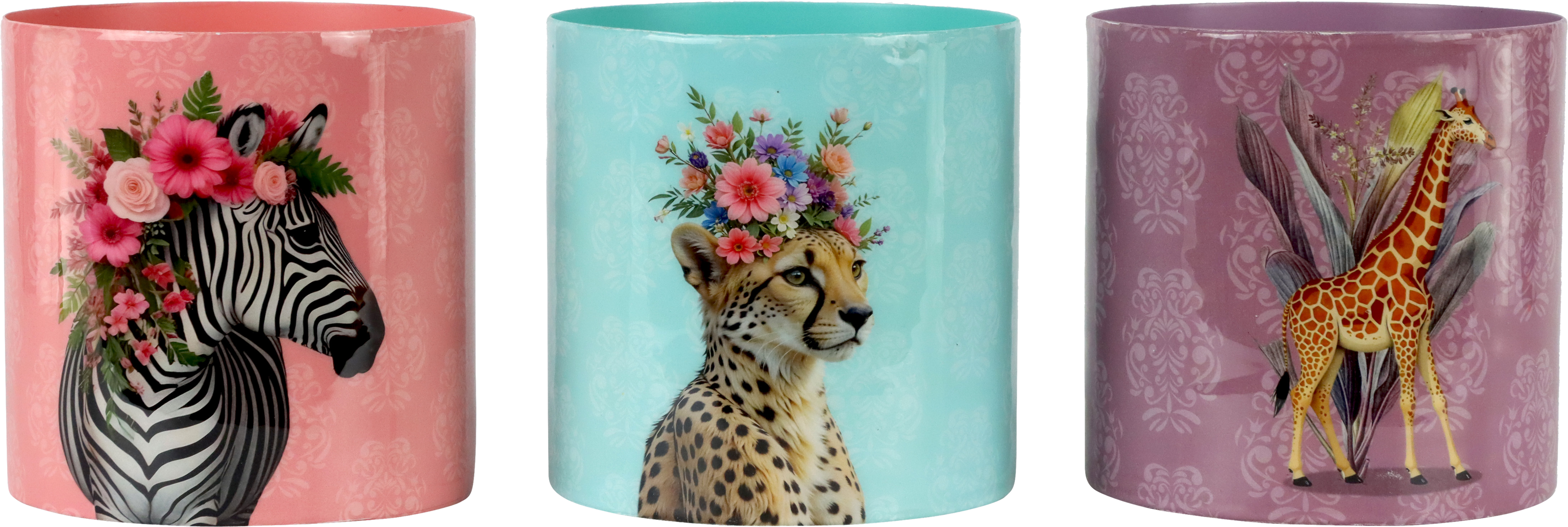 8697 POTS SAVANNA DREAMS  S/3