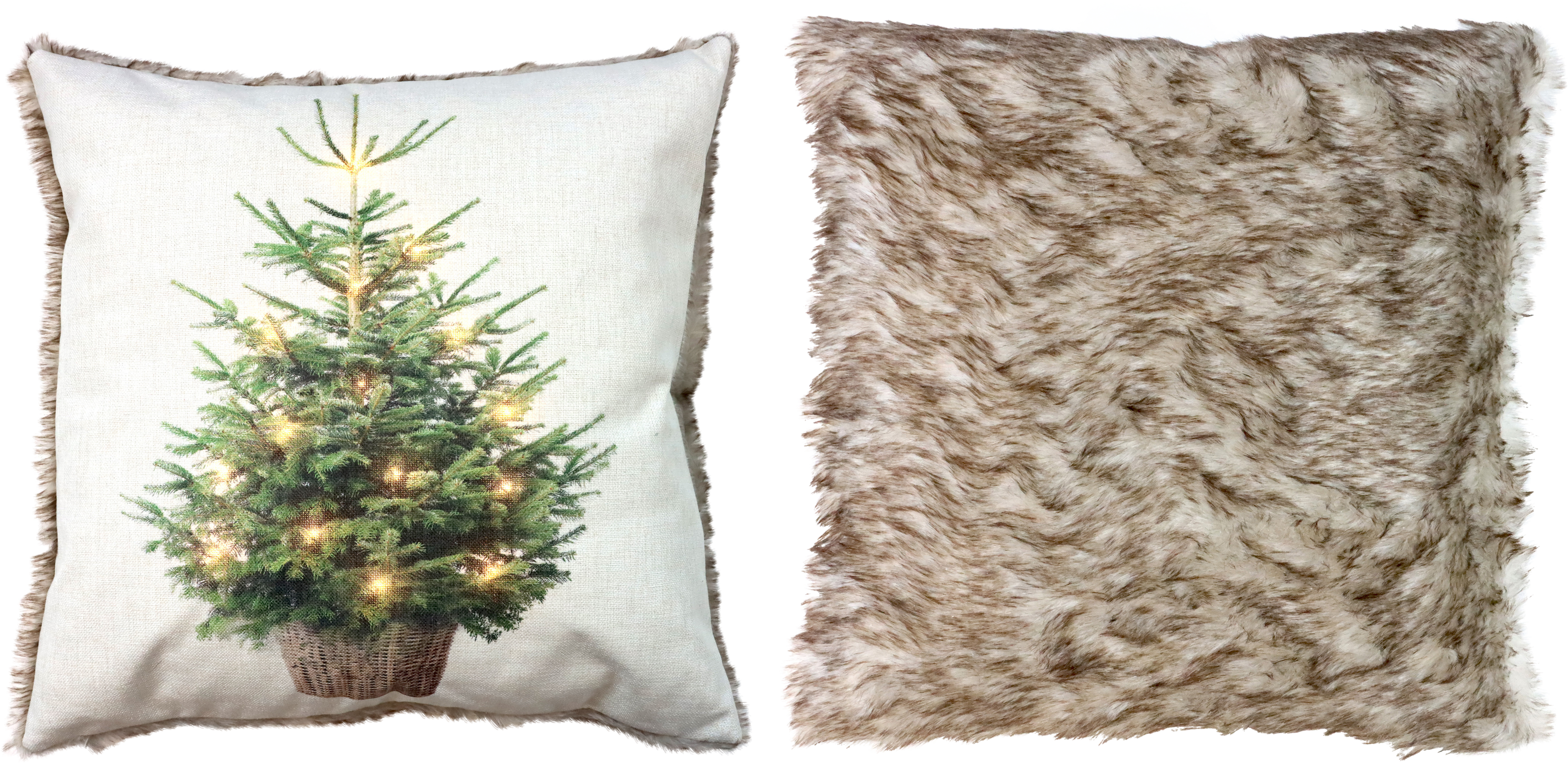 8790 HOUSSE COUSSIN « SAPIN » 60X60