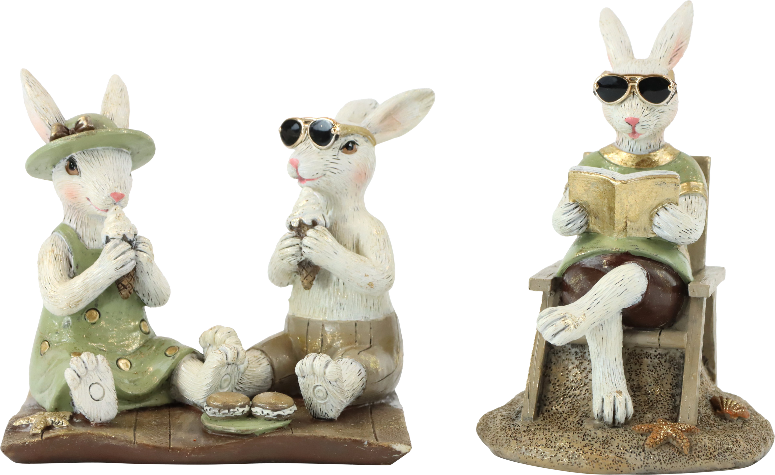 8836 FIG. LAPINS EASTER TALES  2P