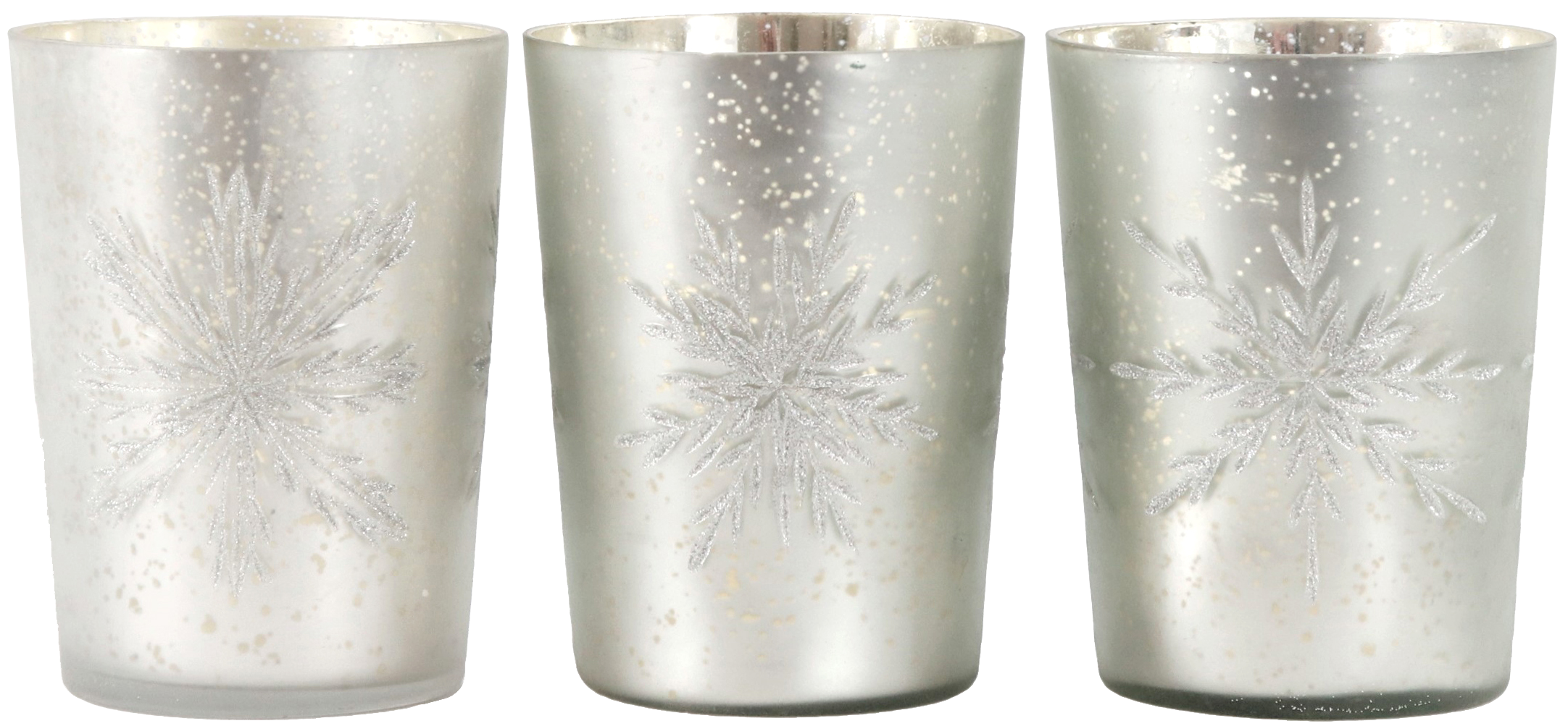 8863 WINDLIGHTS EISKRISTALL  S/3