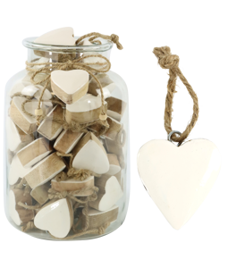 8867 GLASS WITH HEARTHANGERs WEISS  S/61