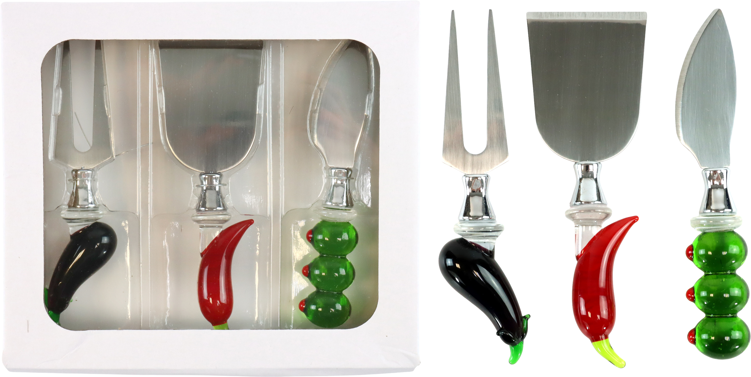 8953 SET FROMAGE GREEN TABLE  3P