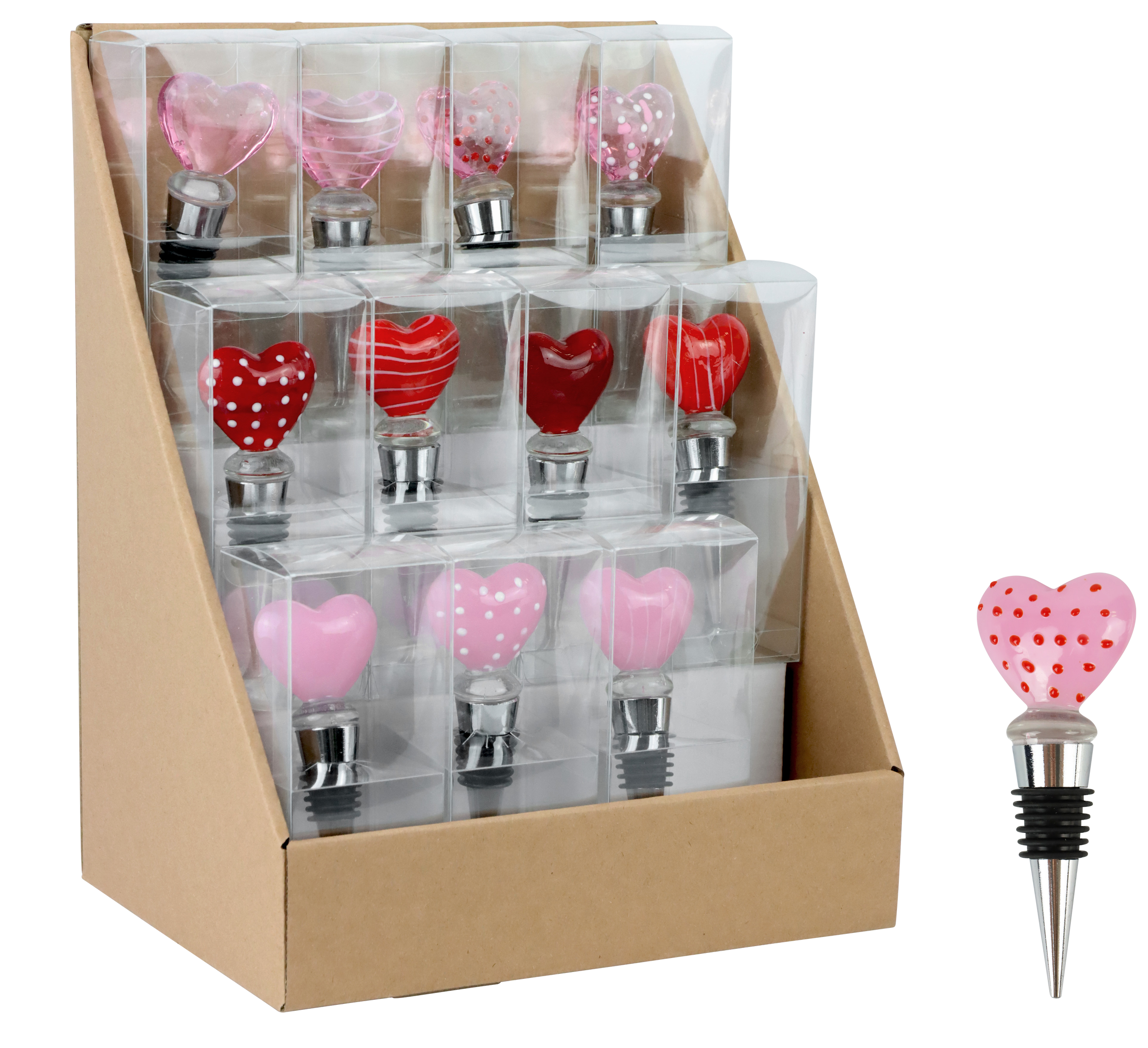 8955 DISP: FLASCHENKORKEN HEARTS  S/12