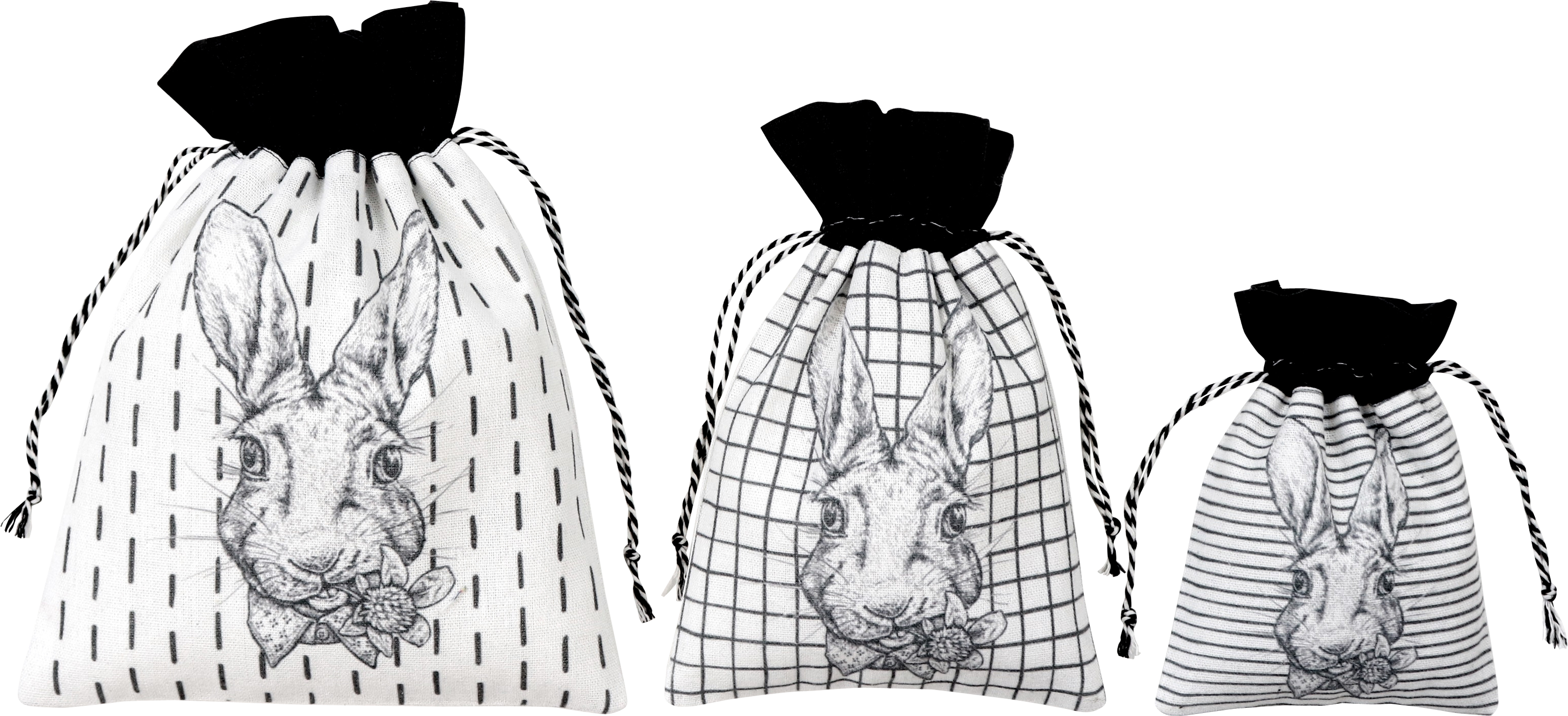 8959 ZUGBEUTEL HAPPY EASTER  S/3