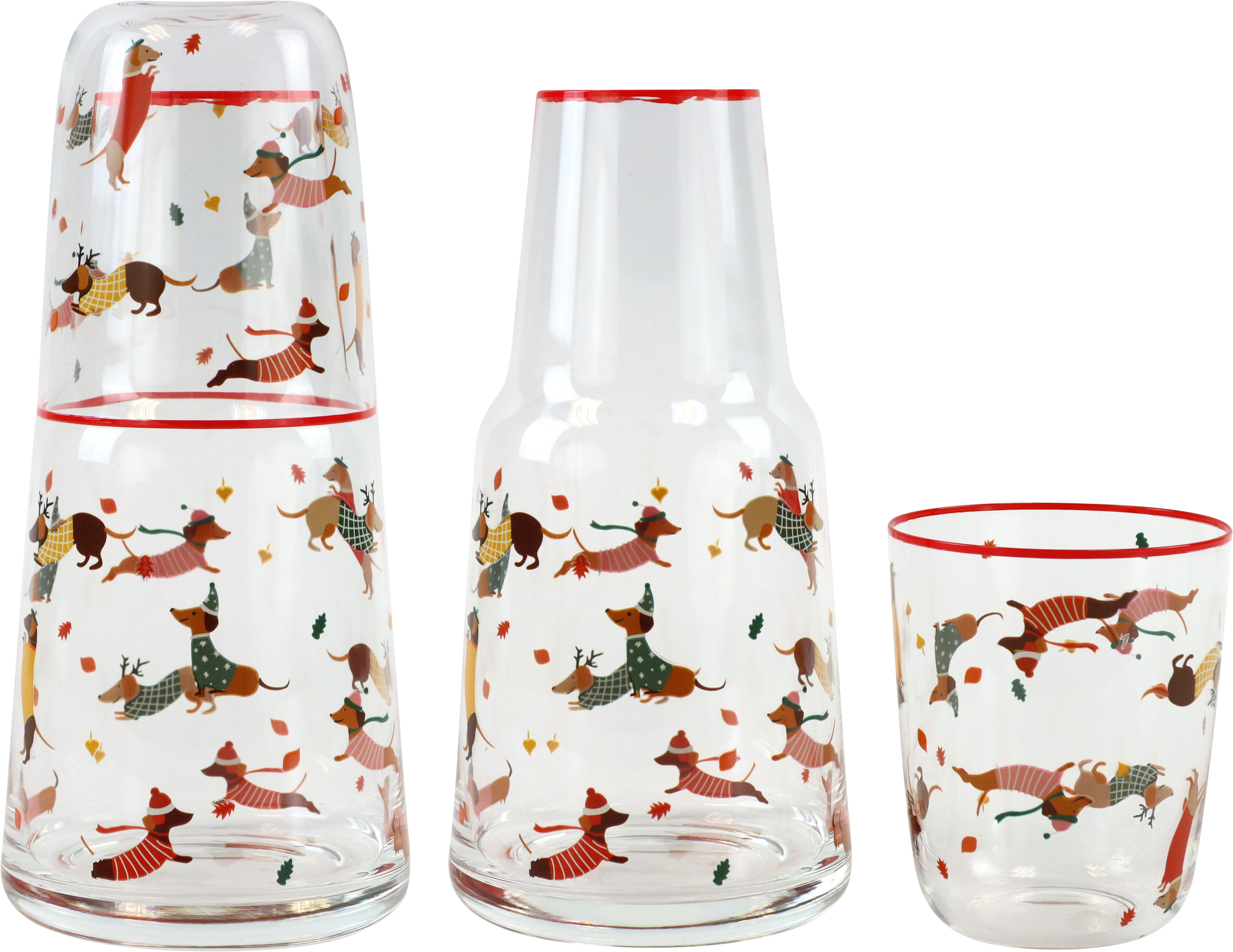 9174 CARAFE+VERRE BARK&SIP