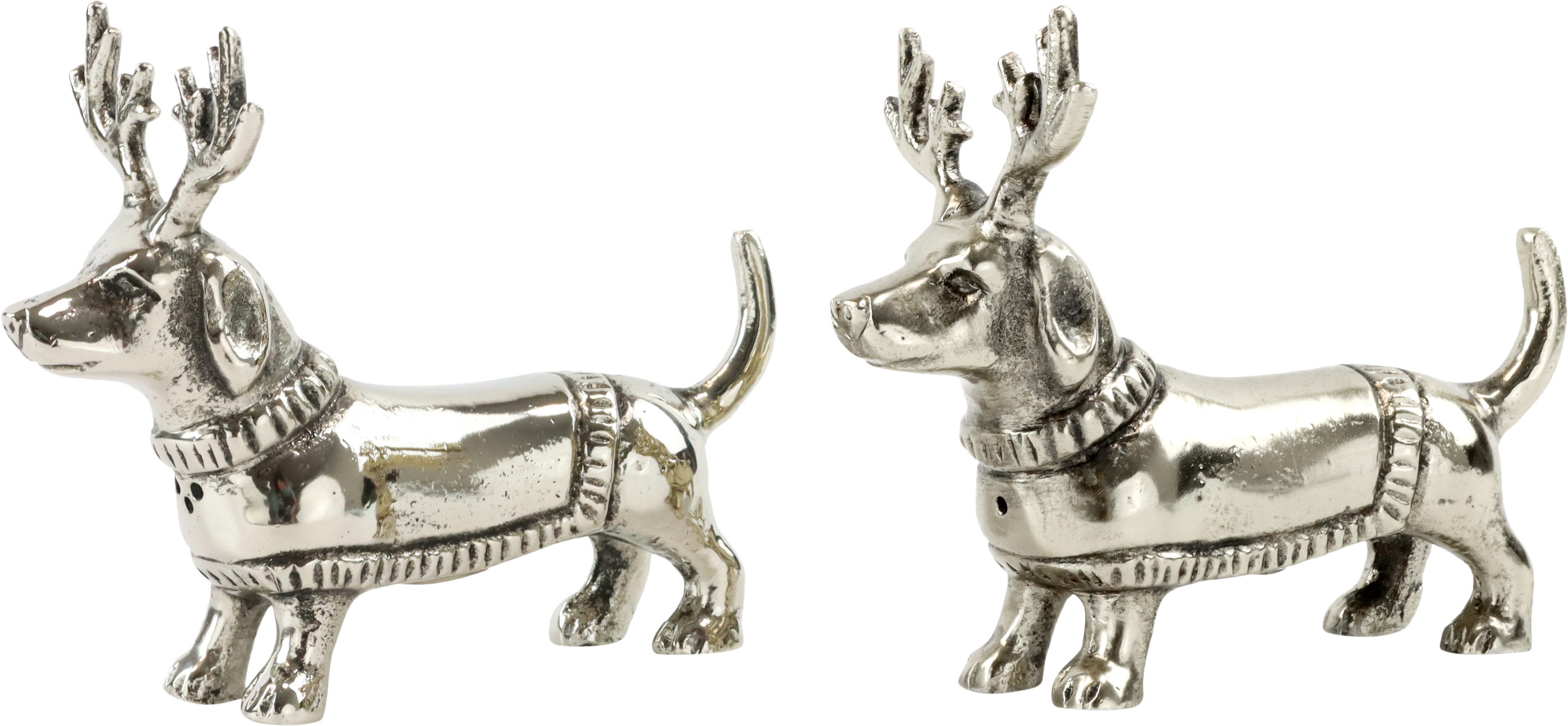 9176 SALT-PEPPER DACHSHUND  S/2