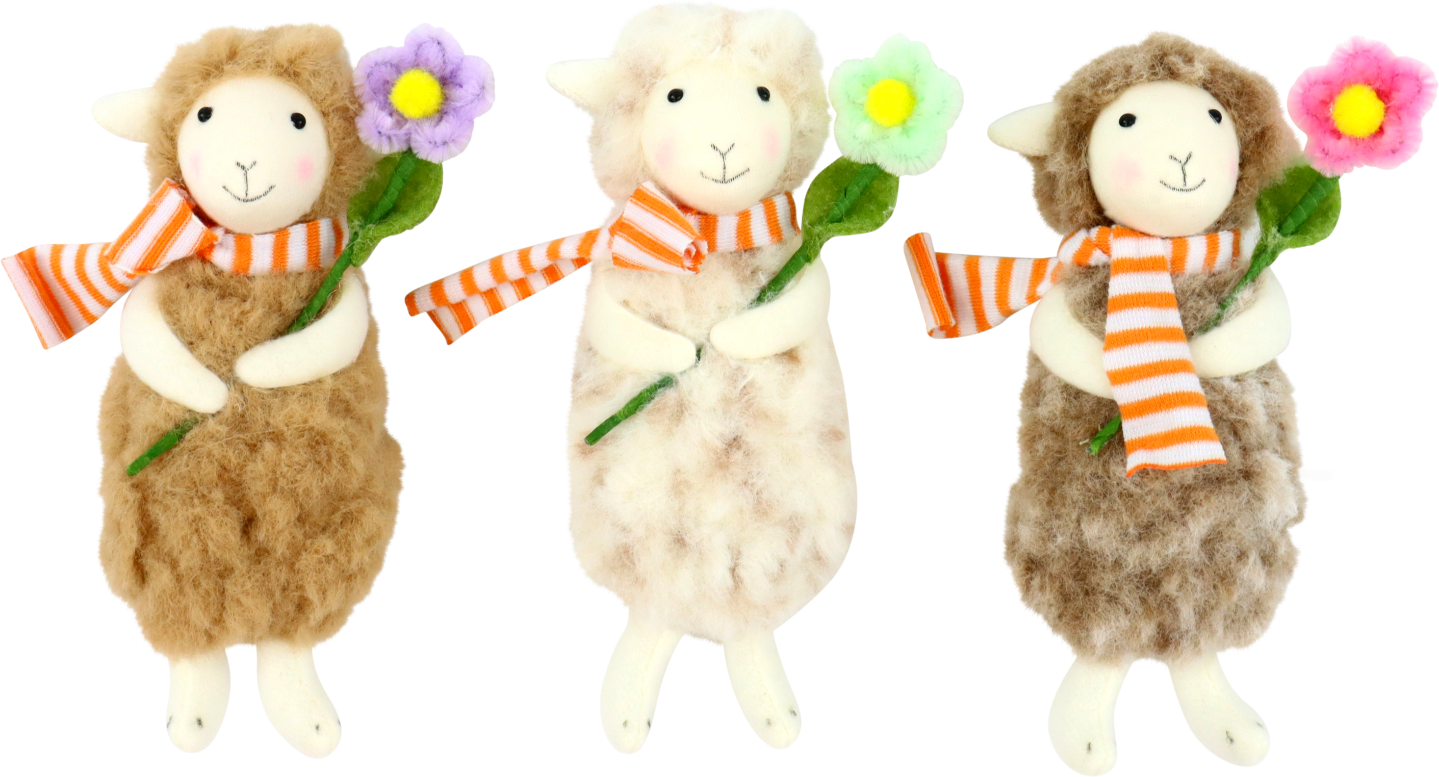 9473 MOUTONS WOOLLY BLOOM  3P