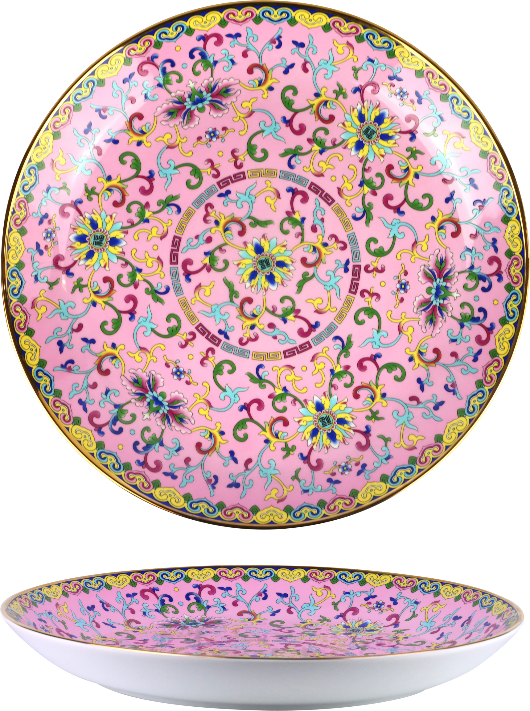 9556 VASSOIO PER O CHINESE FLOWERS