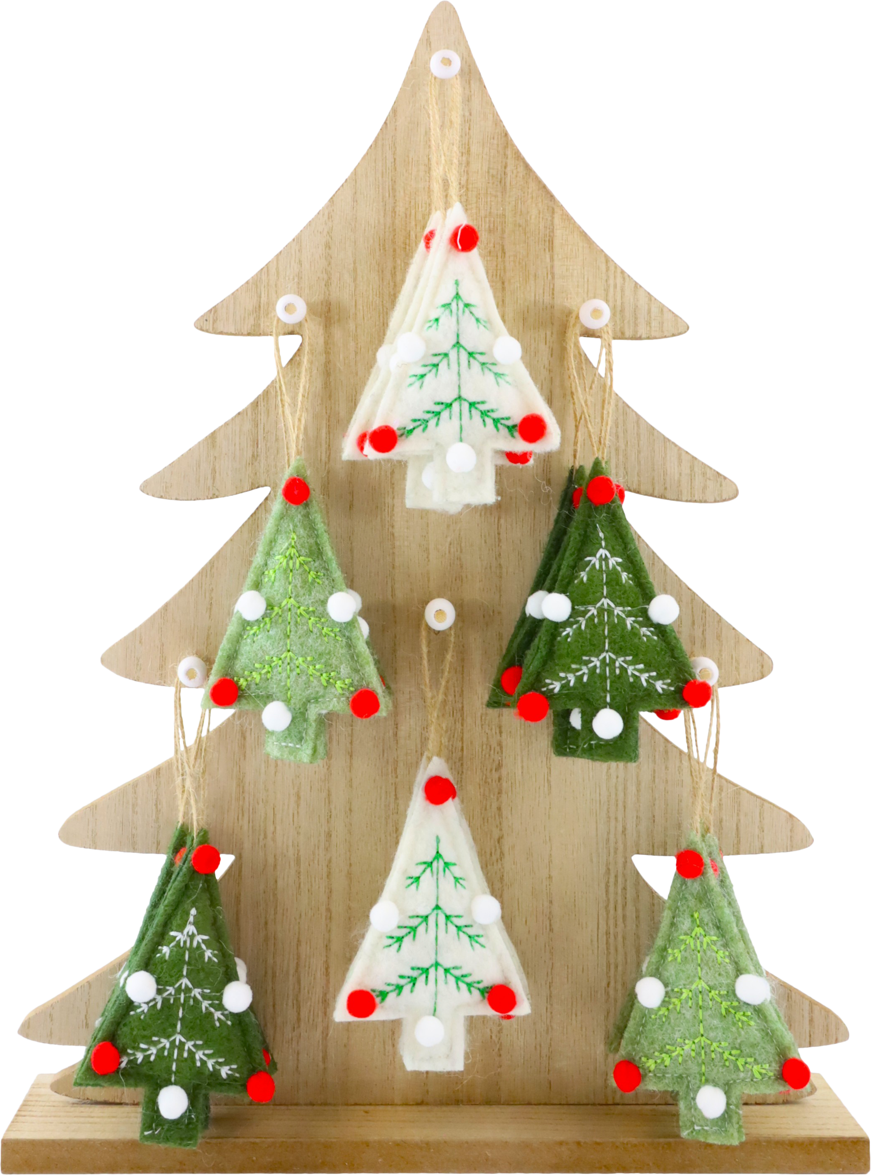 9646 PRÉSENTOIR EVERGREEN TREES  19P