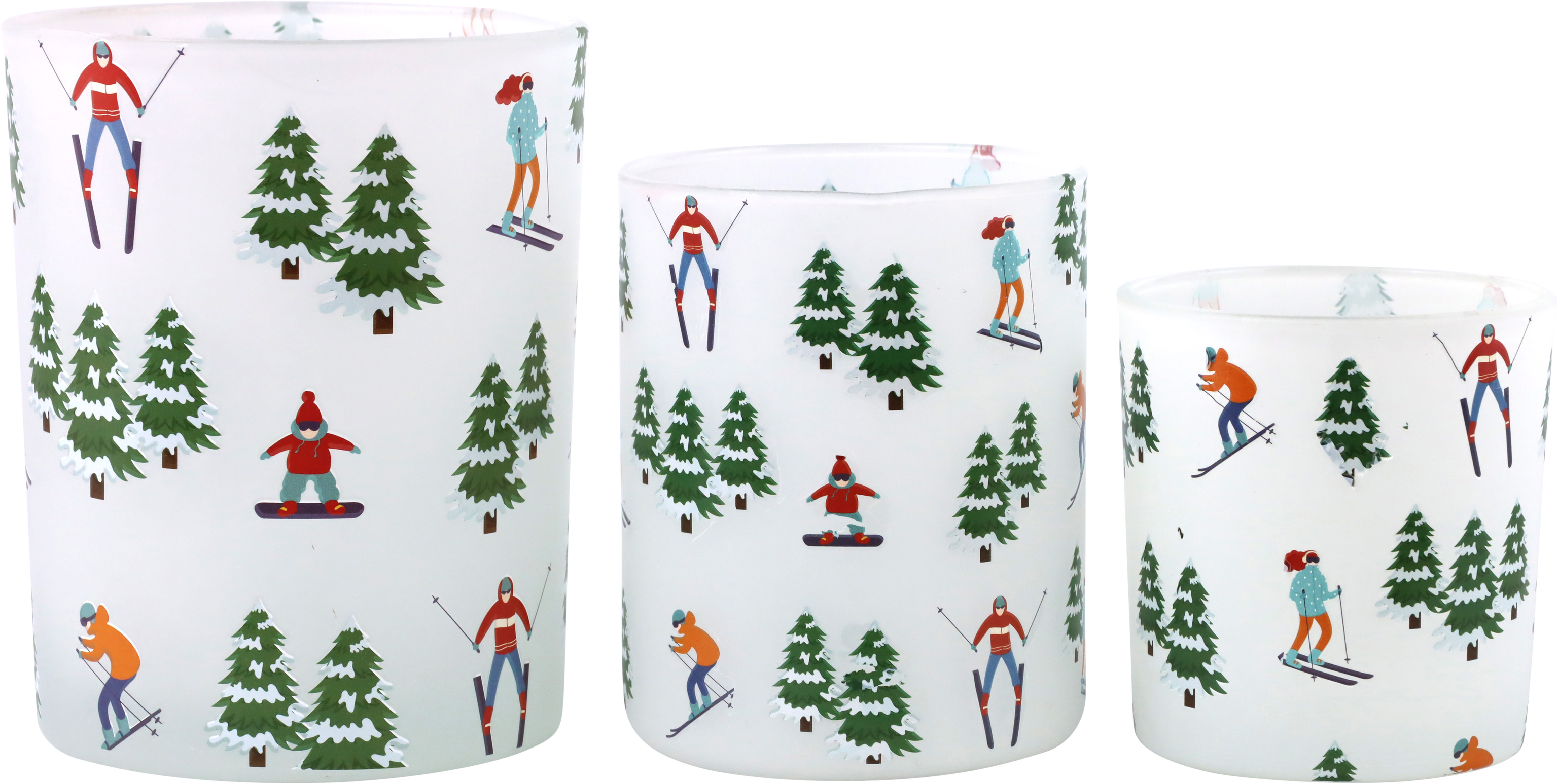 9879 CANDLELIGHTS SNOWY ESCAPADES  S/3