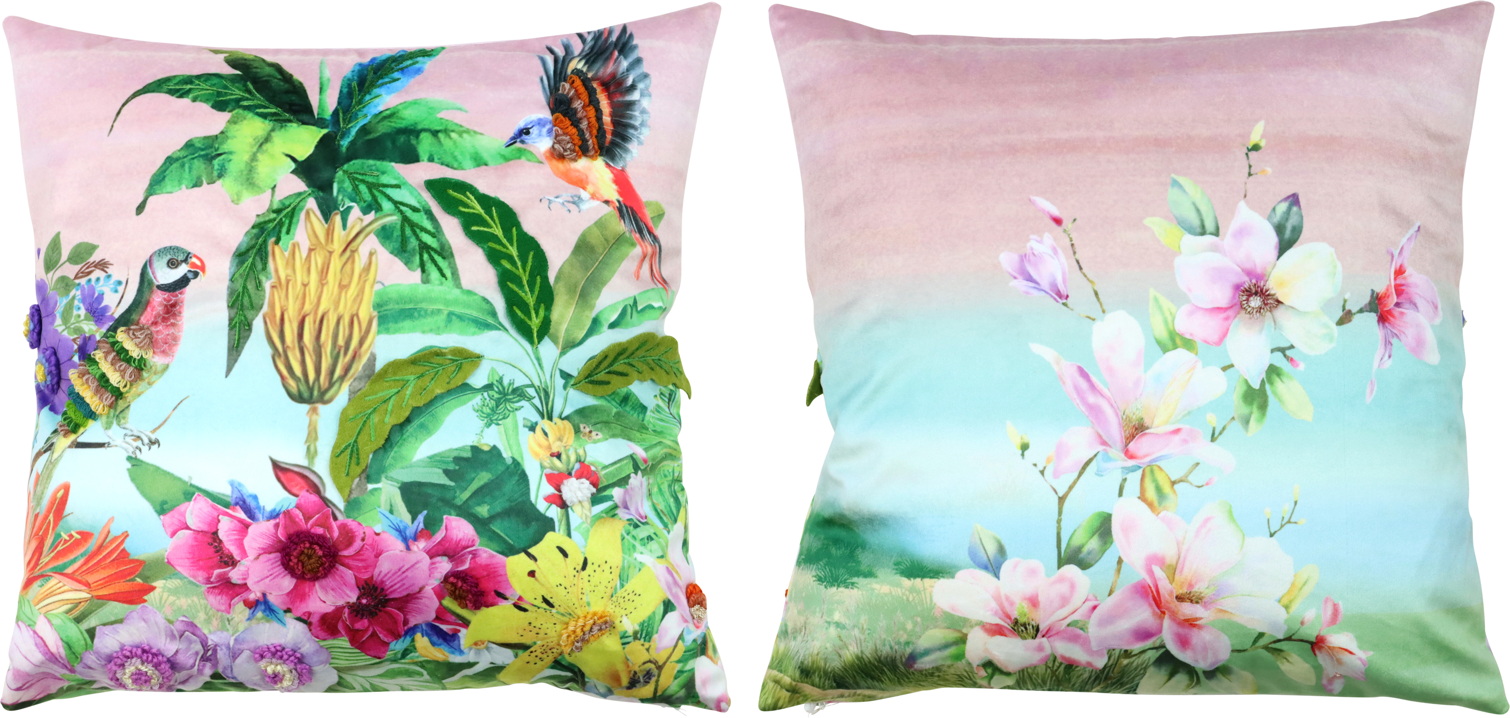 9929 HOUSSE COUS « PARADISE » 45X45
