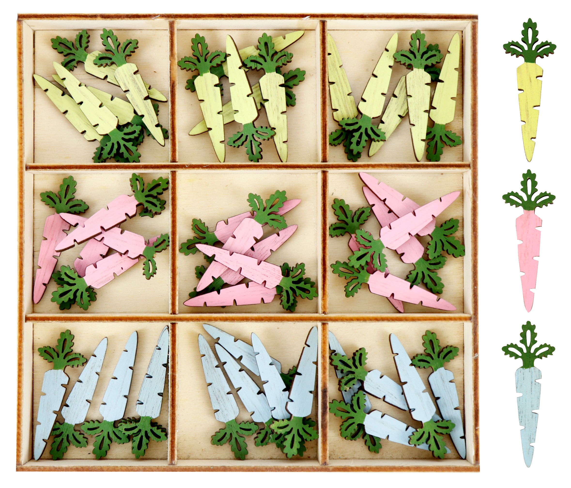 9953 HOLZBOX MÖHREN  S/45