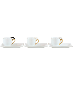 9985 ESPRESSO-SET WILDLIFE  S/3