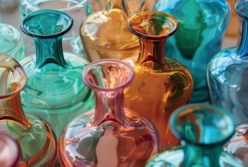 Colourful Glass Treasures